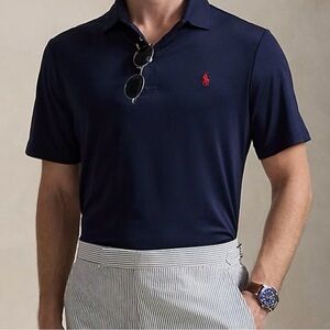 Men’s POLO Ralph Lauren XL navy classic fit short sleeve polo shirt
